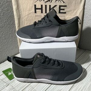 Hike Footwear Stride lace up Ergonomic sneakers shoes grey pink womens 8-8.5